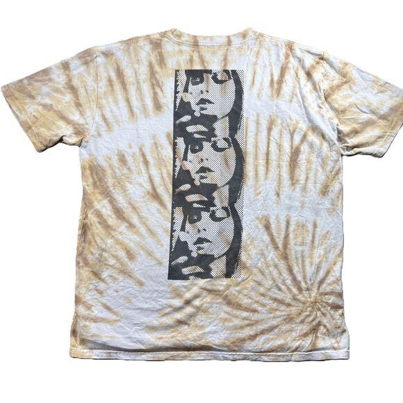 Taylor Swift Midnights Official Album Release T-Shirt Tie Dye Gold White 2X E102 - Picture 1 of 7